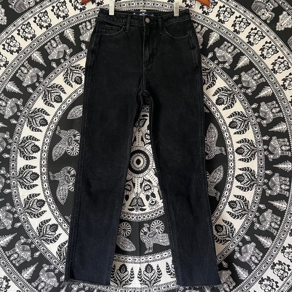 Hollister Black Mom Jeans